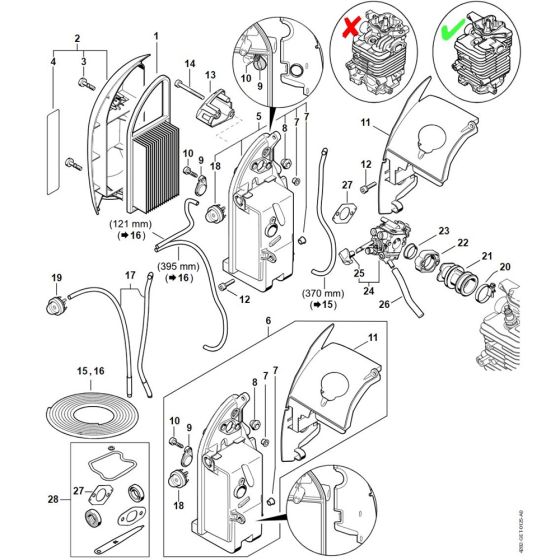 Air Filter & Manifold for Stihl