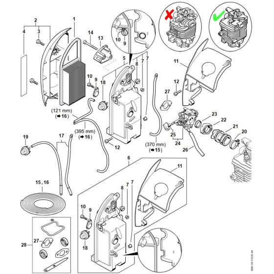 Air Filter & Manifold for Stihl