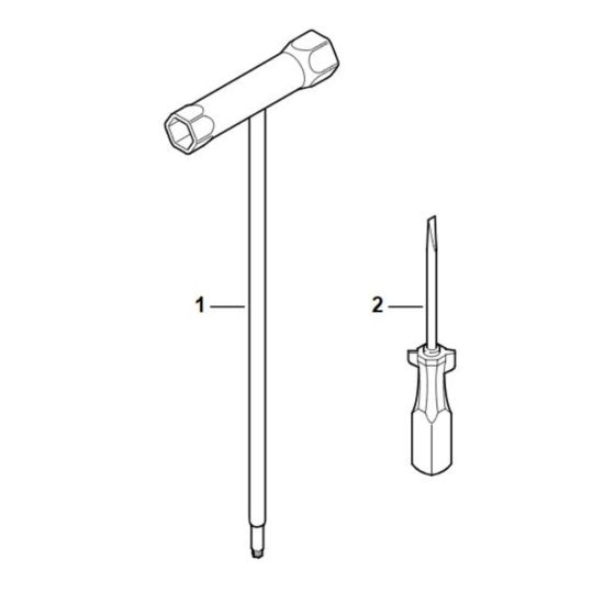 Tools for Stihl BR 700
