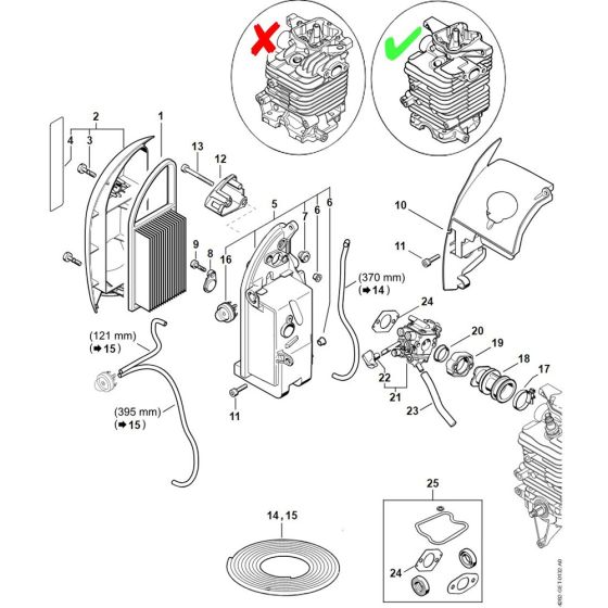 Air Filter & Manifold for Stihl BR 700