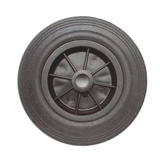 Replacement 8" Rubber Wheel fits Bradley J3LS Heavy Duty Jockey Leg