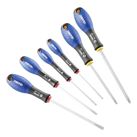 Screwdriver Set 6 Piece Flared / Phillips by Britool - E160902