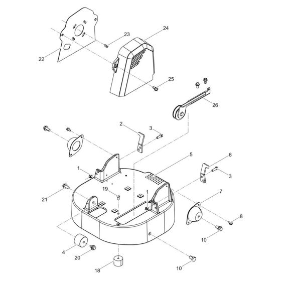 Upper Mass Assembly for BRS90