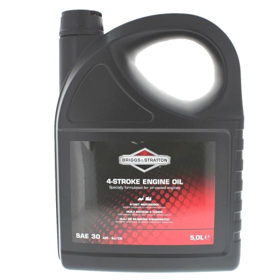 Briggs & Stratton Engine Oil SAE 30 - 5 Litre - OEM No. 100009E