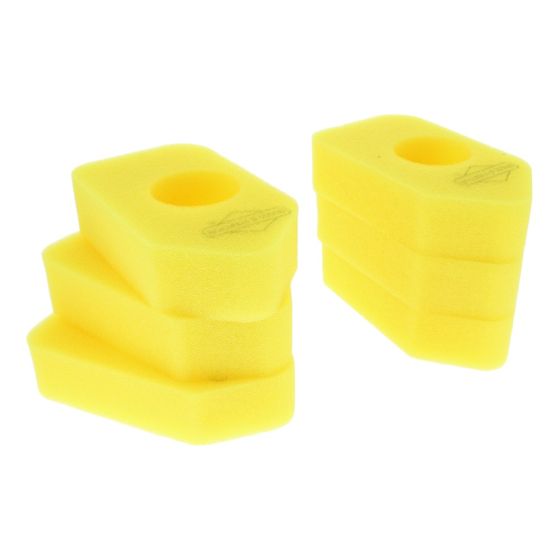 Air Filters for Briggs & Stratton 098902, 098982, 09B902 Engines (Pack of 6) - OEM No. 4216