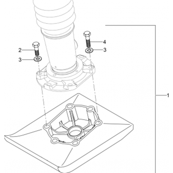 Ramming Shoe Kit-5 Assembly for Wacker Neuson BS50-2i Trench Rammer