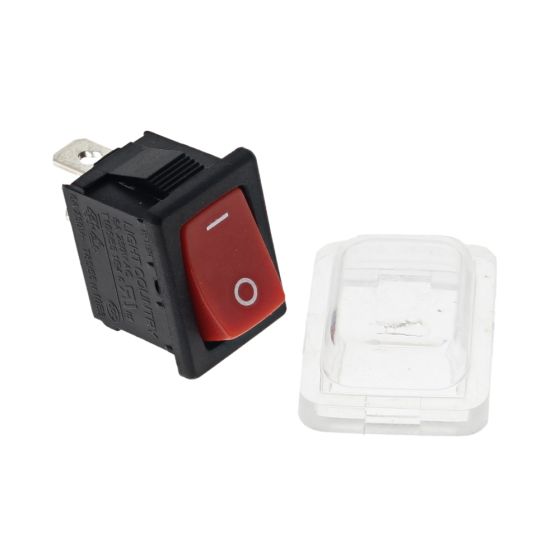 Rocker Switch for Briggs & Stratton 9P702-0181-F1, 104M02-0083-F1 Engines - OEM No. 592694