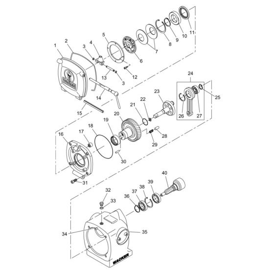 Crankcase Assembly for BS65Y