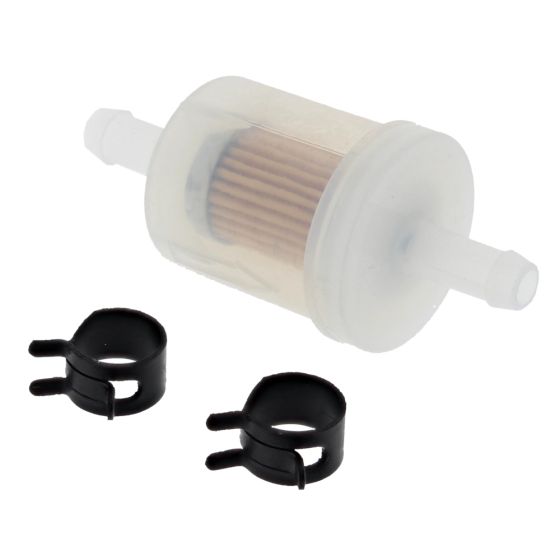 Fuel Filter with Brackets fits Briggs & Stratton 120000 to 220000 Model Engines - Genuine Part - OEM No. 992354