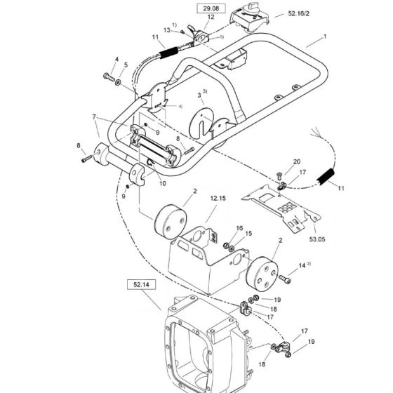 Steering Handle for Bomag