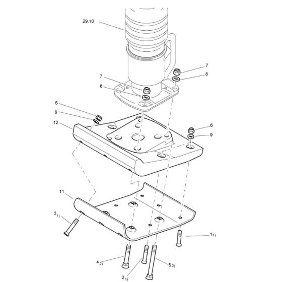 Tamper Foot for Bomag BT65