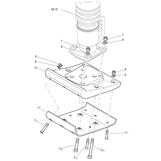 Tamper Foot for Bomag BT65/4