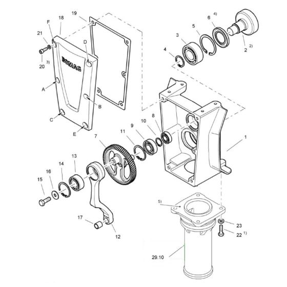 Frame Housing for Bomag BT50