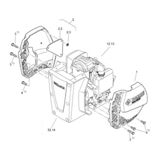 Engine Protector for Bomag BT60
