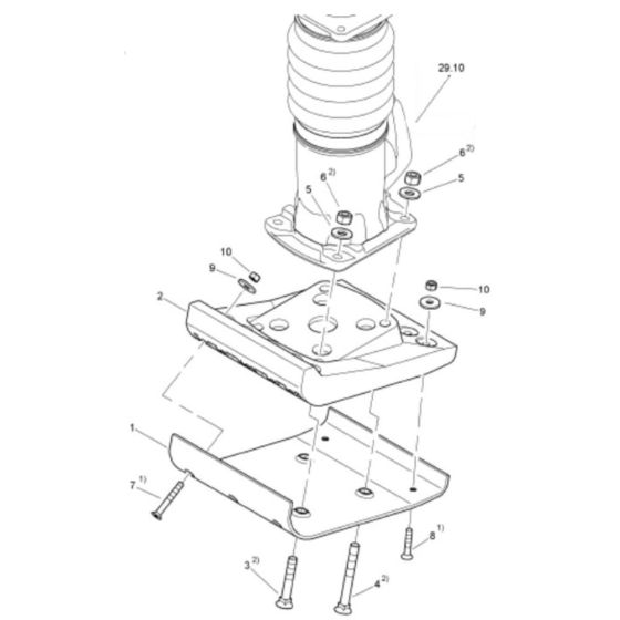 Tamper Foot Assembly for BT60
