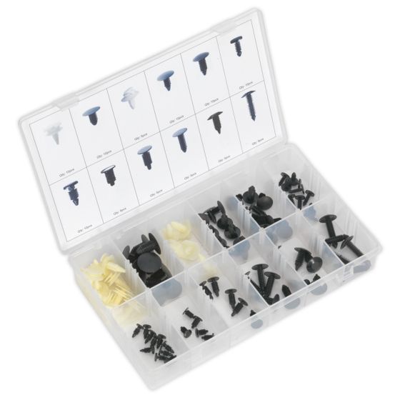 Trim Clip Assortment for GM 90pc Sealey Part No. BTC21