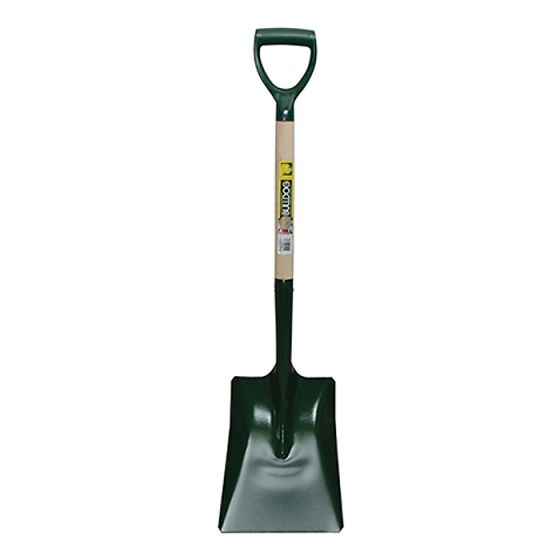 Plastic D Grip  Handle Square Shovel No.2PD 2SM2T by Bulldog - 2SM2PD