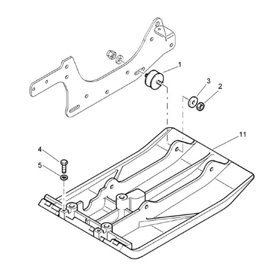 Base Plate Assembly for Bomag
