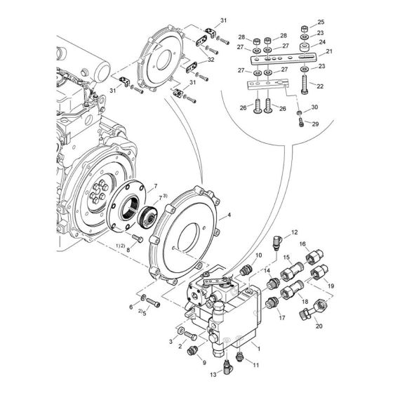 Pump Mounting Assembly