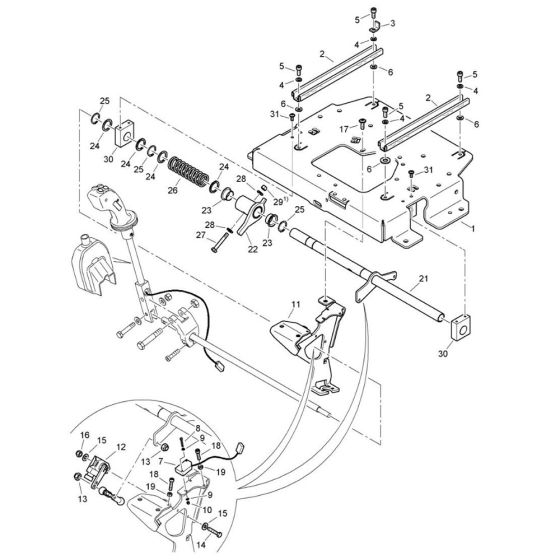 Bomag BW 120 AD-5 Console