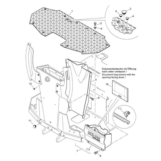 Operator's Platform Assembly