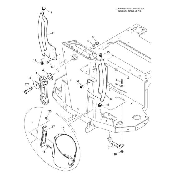 Operator's Platform Assembly