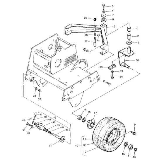 Supporting Wheel Assembly
