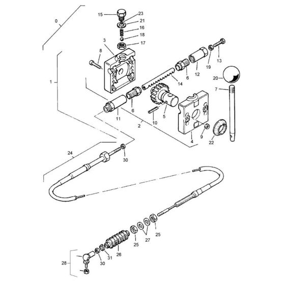Throttle Cable Assembly
