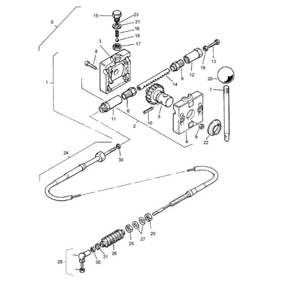 Throttle Cable Assembly