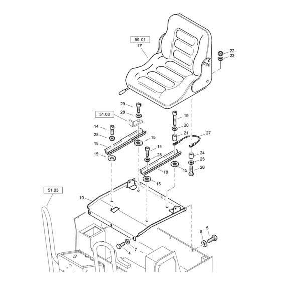 Operator's Seat Assembly