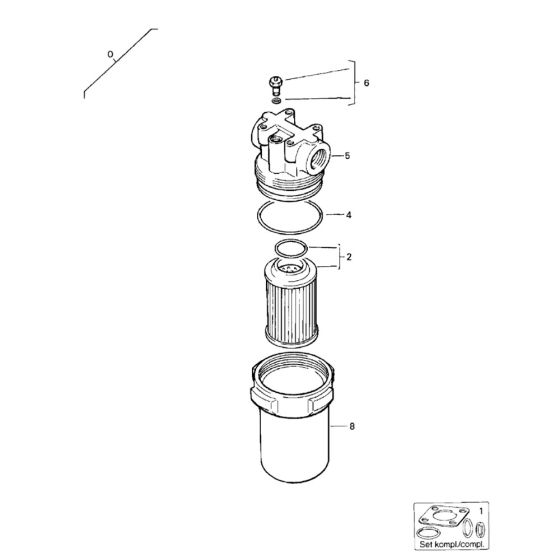 Hydraulic Oil Filter Assembly