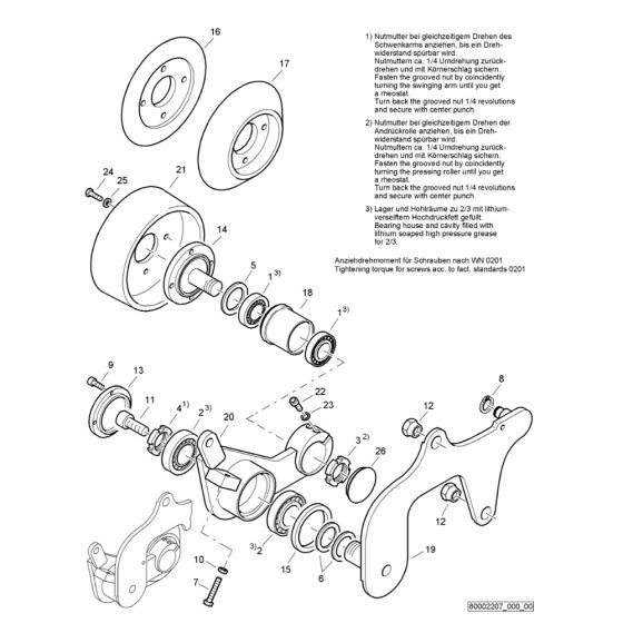 Pressing Device Assembly