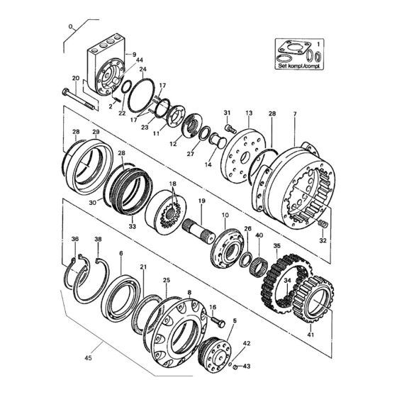 Hydraulic Motor Assembly