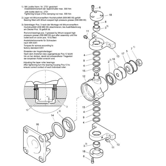 Bomag BW80 ADS Joint Assembly