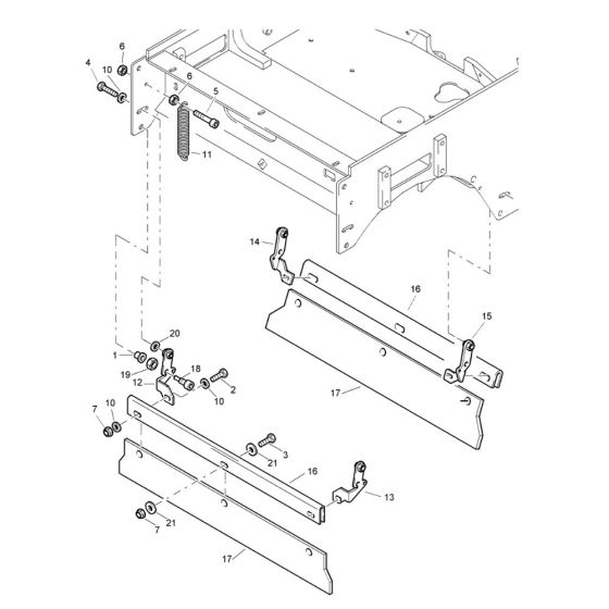 Front Scraper Assembly