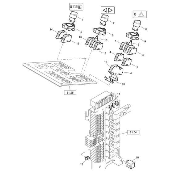 Lighting Assembly for Bomag