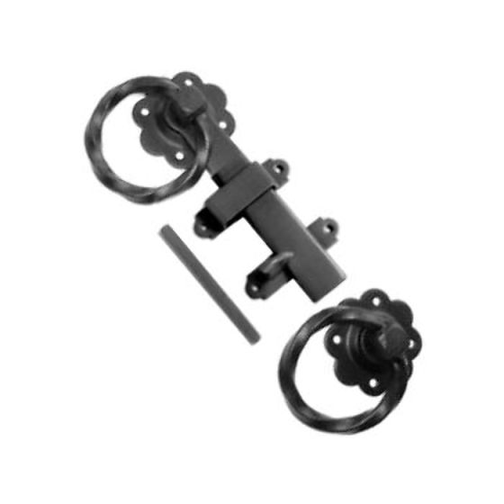 150mm / 6" Twisted Ring Handle Latch, Various Finishes