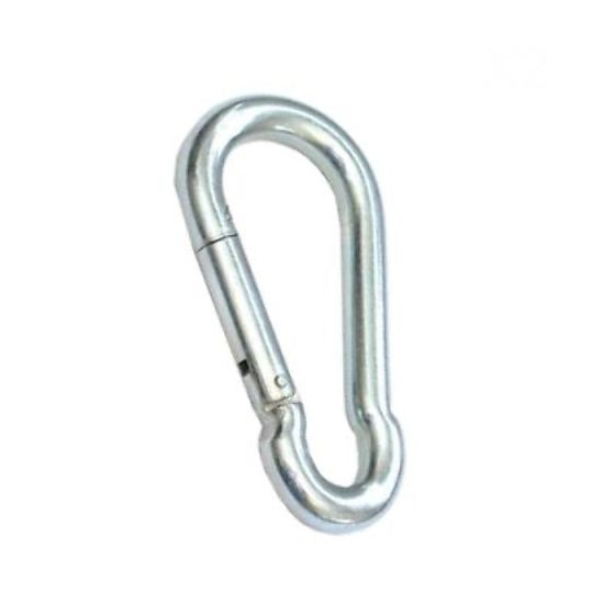 5mm Carbine Hooks, Zinc Plated (pack of 2)