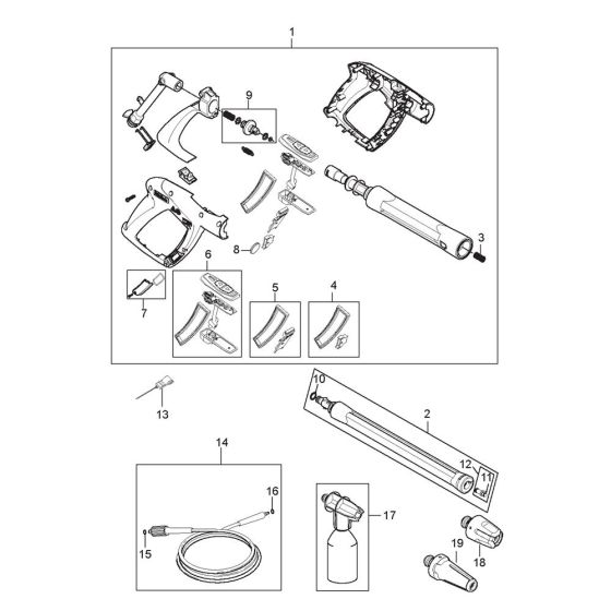 Nilfisk Pressure Washer Accessories
