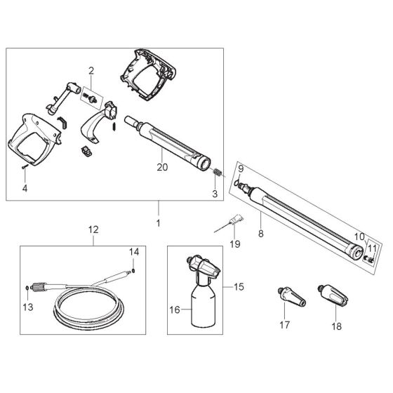 Nilfisk Pressure Washer Accessories