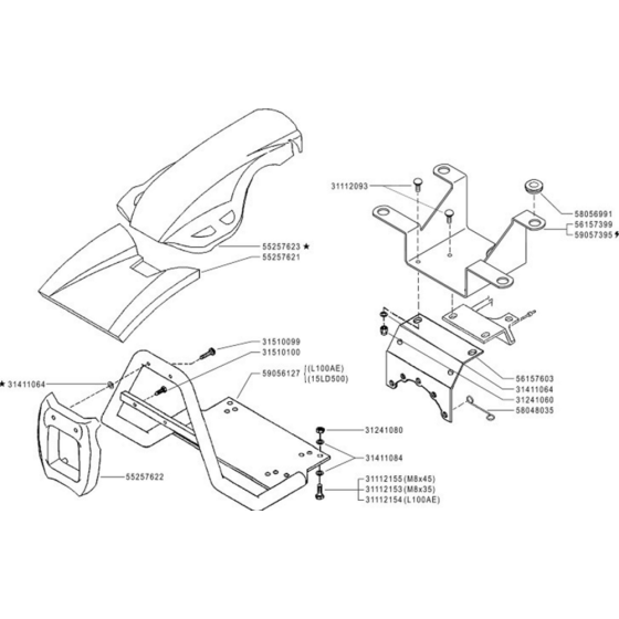 Cover Assembly for Camon C12 (New) Rotovators