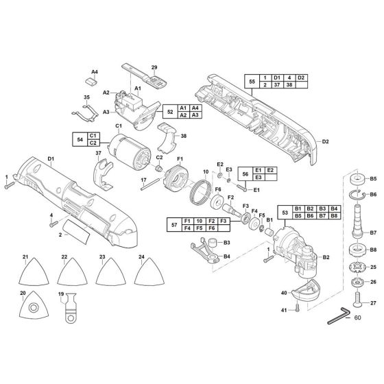 Milwaukee C12MT Assembly