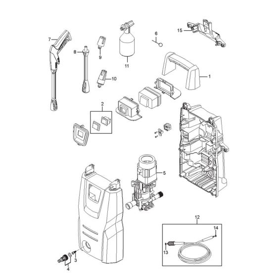 Nilfisk C135.1-6i X-Tra Assembly