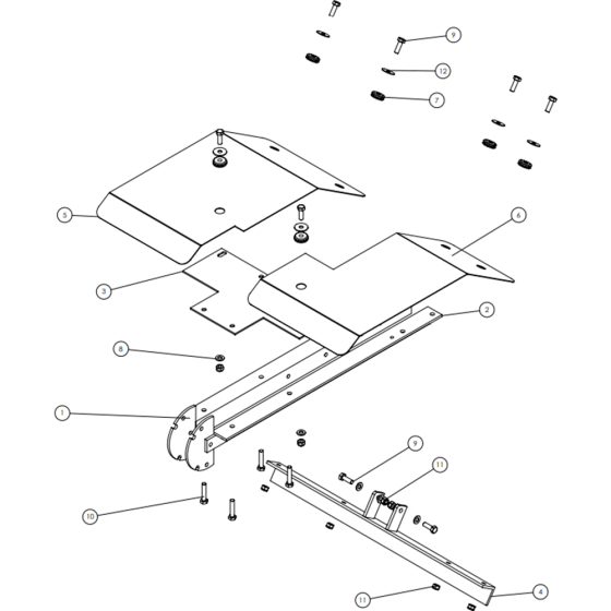 Guard Assembly for Camon C2000 Tillers