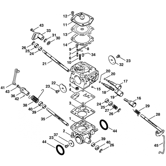 Carburetor HS-314 for Stihl TS800