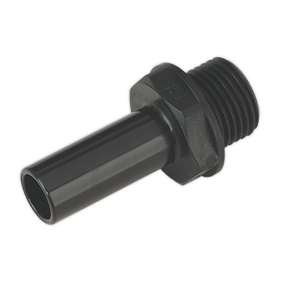 Stem Adaptor 15mm 1/2"BSP Pack of 2 (John Guest Speedfit - PM051514E) Sealey Part No. CAS15STA