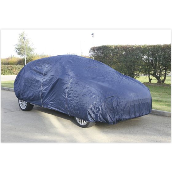 Car Cover Lightweight Large 4300 x 1690 x 1220mm Sealey Part No. CCEL