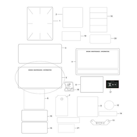 Identification  for Kohler CH1000 Engines