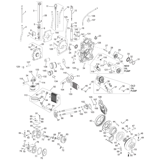 Lubrication for Kohler CH20 Engines