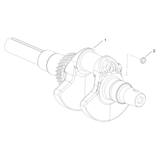 CrankShaft for Kohler CH640LP Engines